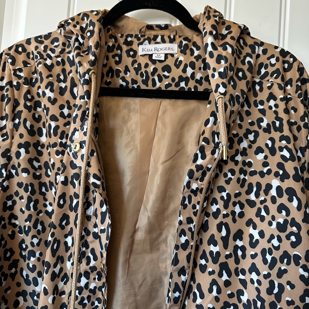 Size 3X rain jacket.